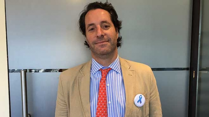 Juan Pablo Sade: "El cáncer de riñón es un tumor que no trae ningún síntoma precoz"
