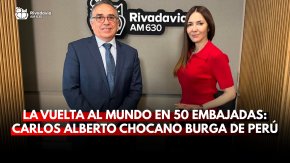 La vuelta al mundo en 50 embajadas: Carlos Alberto Chocano Burga de Per&uacute;