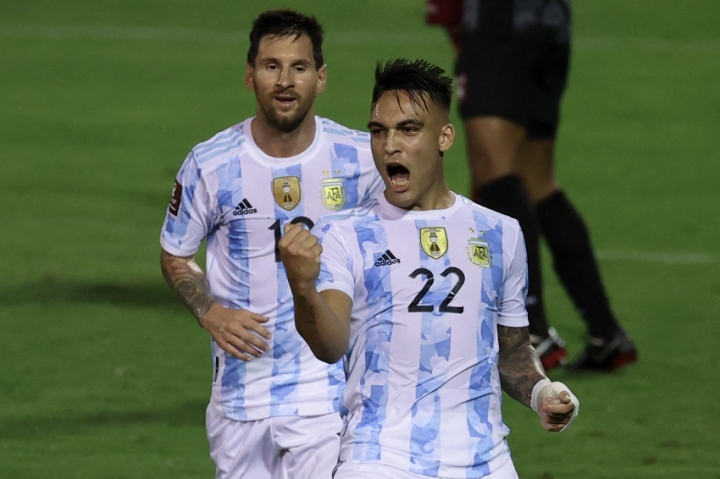 Argentina goleó a Venezuela