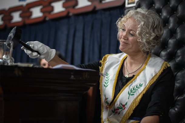 María Elena Castillo: "La masonería es una escuela de vida, una filosofía"