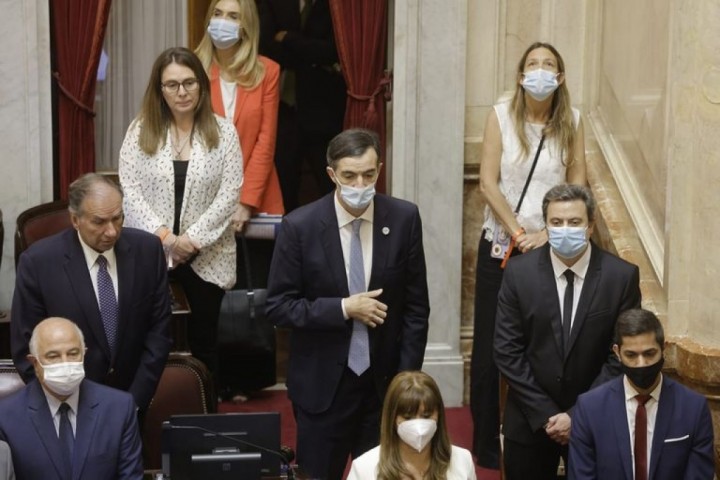 Bullrich se despidi&oacute; del Senado con un emotivo discurso