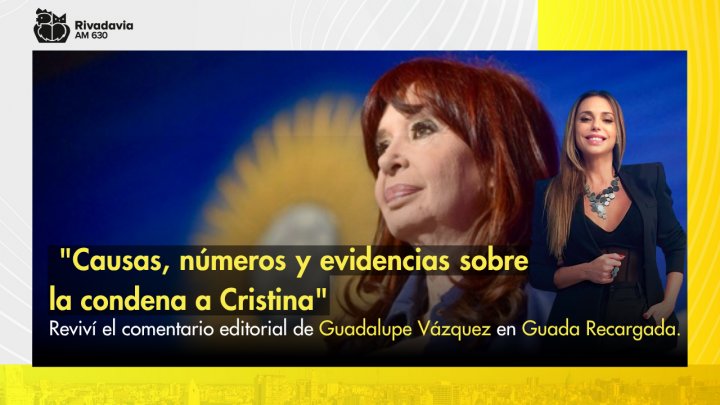 Guadalupe Vázquez:  &quot;Causas, números y evidencias sobre la condena a Cristina&quot;