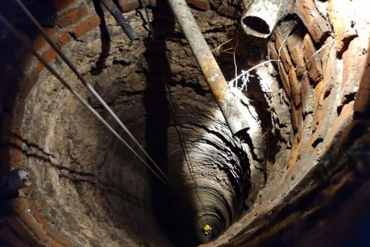 Rescataron a un chico de 10 años de un pozo de 20 metros