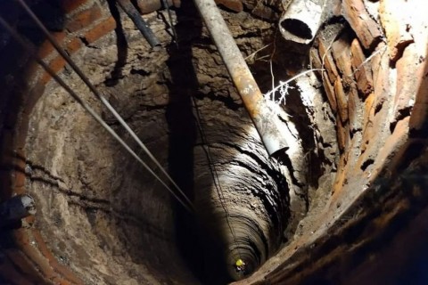 Rescataron a un chico de 10 años de un pozo de 20 metros