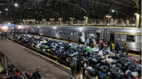 Sergio Rojas:  "la gente esperaba el tren con frío, para aplaudirlos y nada más"