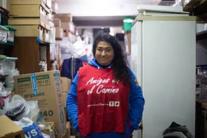 Mónica De Russis, de Amigos en el Camino: como ayudar a la gente en situación de calle