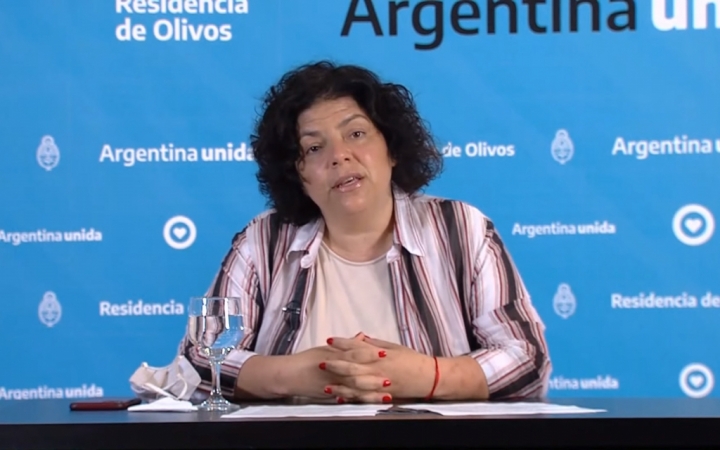 Carla Vizzotti reconoci&oacute; que "la situaci&oacute;n epidemiol&oacute;gica es preocupante"