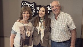 Mabel y Ra&uacute;l visitaron a Cristina P&eacute;rez