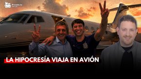El comentario editorial de Jonatan Viale: "La hipocres&iacute;a viaja en avi&oacute;n"