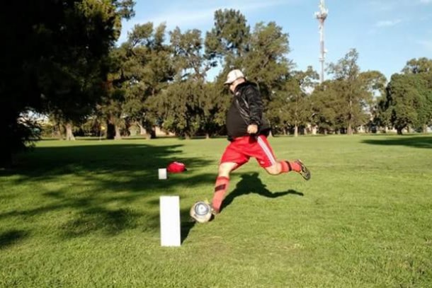 Fabián Bastus: "El actual campeón de footgolf del mundo de es argentino"