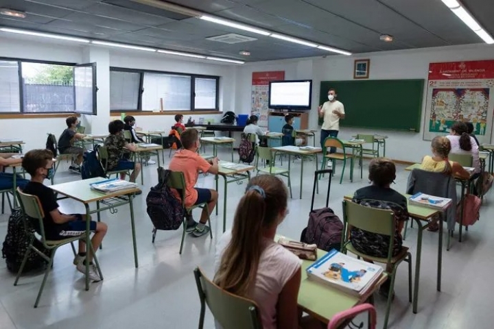 ¿Cómo fue la vuelta a clases en España?