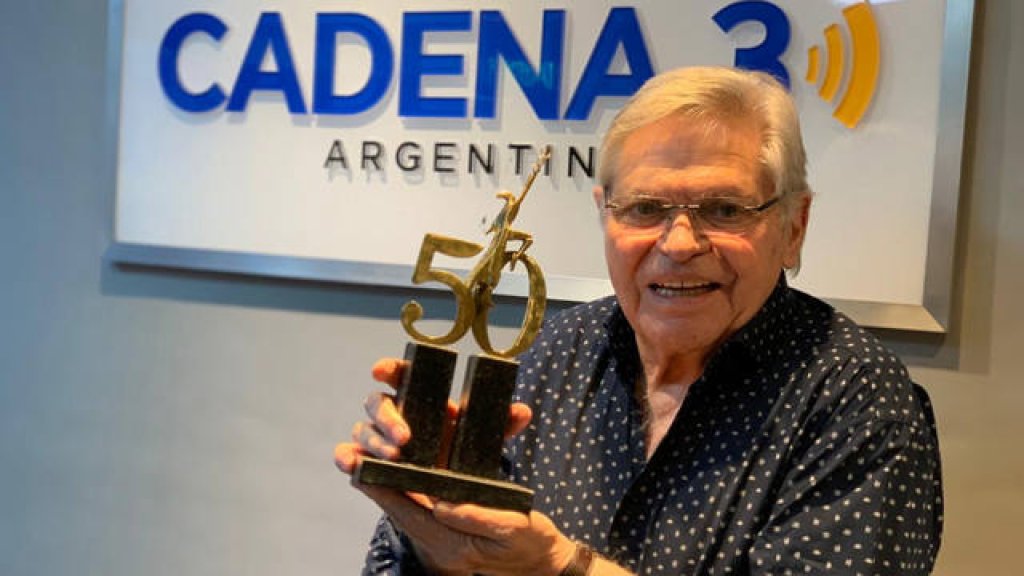 Una leyenda viva de la radiofonía argentina