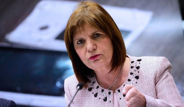 Patricia Bullrich: &quot;Corren riesgo las vidas de los agentes de los que se conocieron sus nombres&quot;