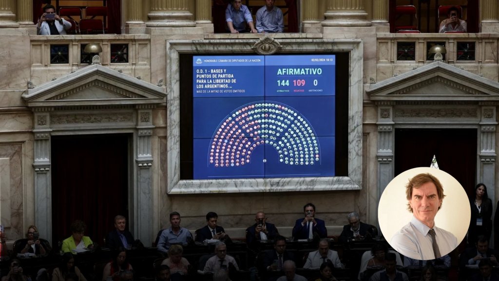 Darío Lopérfido: &quot;Lo que vimos en el congreso es una metodología para desestabilizar gobiernos&quot;