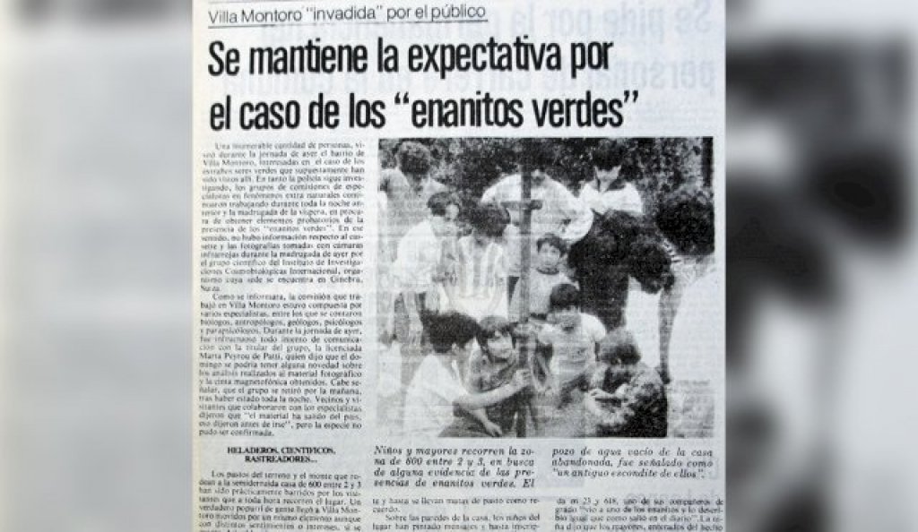 El delirio por la “invasión extraterrestre” que conmocionó al país hace 40 años: “Hubo gente que disparó a los árboles”