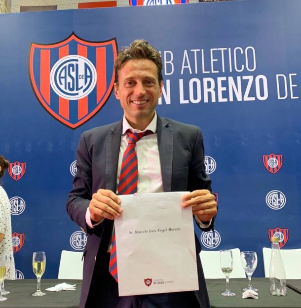 Marcelo Moretti: "La gente de San Lorenzo necesita recuperar la institucionalidad de forma imperiosa"