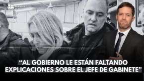 "Al gobierno le est&aacute;n faltando explicaciones sobre el Jefe de Gabinete"