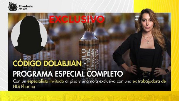 Programa especial de Código Dolabjian: Caso Fentanilo y entrevista exclusiva con una ex trabajadora de HLB Pharma