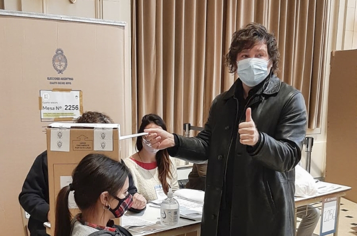 Javier Milei: "Hay una suerte de asqueo hacia la casta política y eso potencia el surgimiento de expresiones liberales"