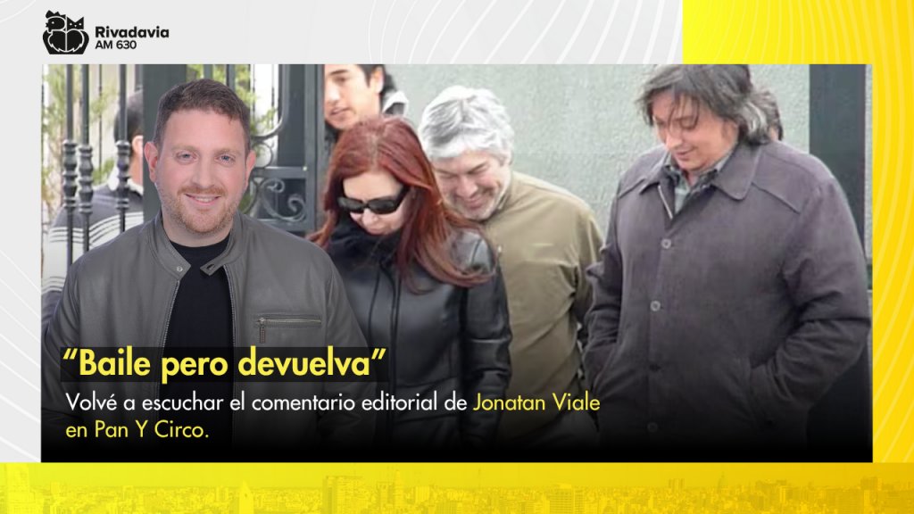 Jonatan Viale : "Baile pero devuelva"
