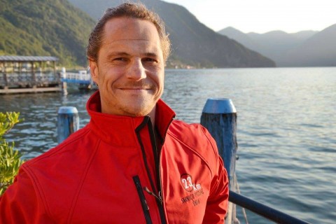 Sergio Salomone: "Siempre quise cruzar el Nahuel Huapi sin neoprene para sentir el agua"