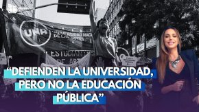 Guadalupe V&aacute;zquez: &ldquo;Defienden la universidad, pero no la educaci&oacute;n p&uacute;blica&rdquo;