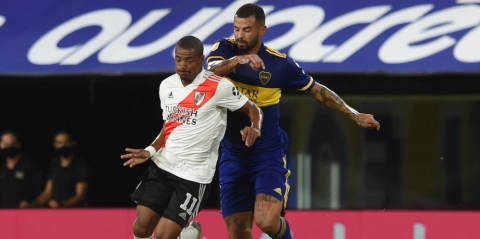 Boca y River empataron en la Bombonera