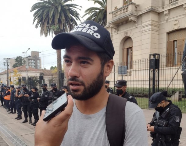 Jeremías Cantero: "Los punteros le afanan parte del programa social a la gente, nosotros combatimos esto"