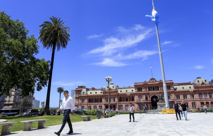 Amenaza de bomba en la Casa Rosada