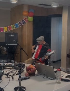 La visita de Ram&oacute;n Fern&aacute;ndez Rodr&iacute;guez para homenajear a Feliciano Brunelli