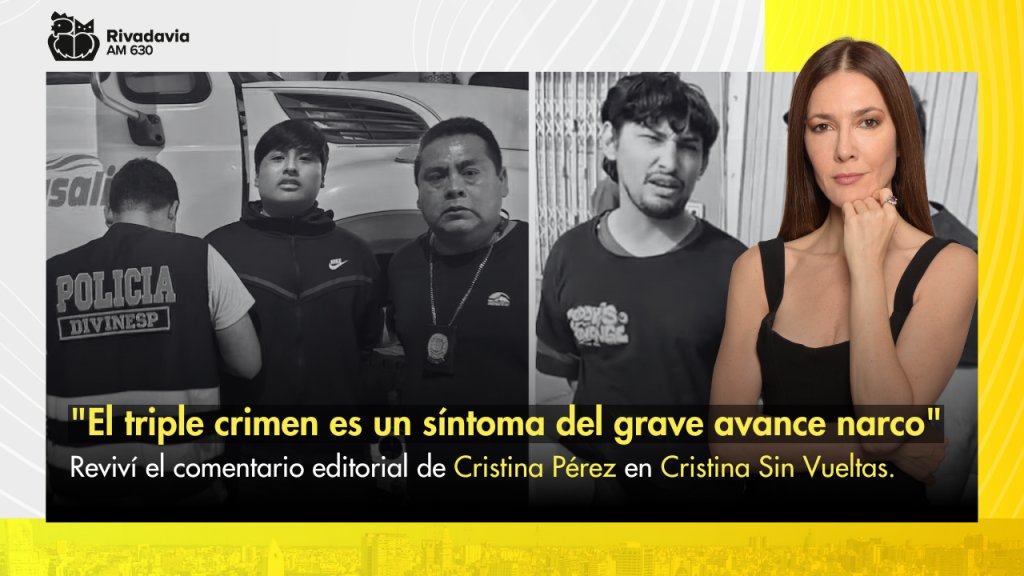 &quot;El triple crimen es un síntoma del grave avance narco&quot;