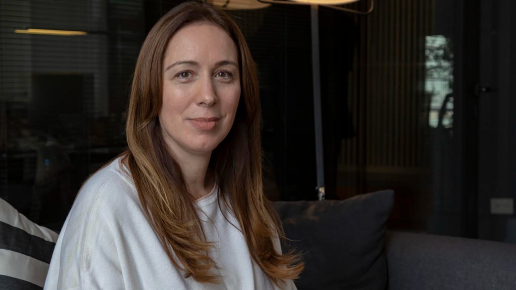 María Eugenia Vidal: &quot;Me siento capacitada para hacer un aporte en la transformación de la Argentina&quot;