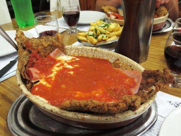 La mejor milanesa del mundo es Argentina y está en Bariloche