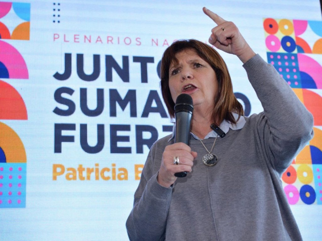 Patricia Bullrich: &quot;No puede no tener consecuencias quien rompa Juntos por el Cambio&quot;