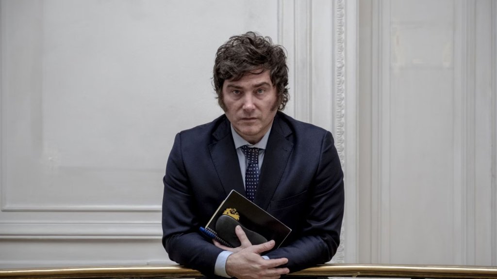 Javier Milei: "El gobierno de Alberto Fernández es un desastre en todo"