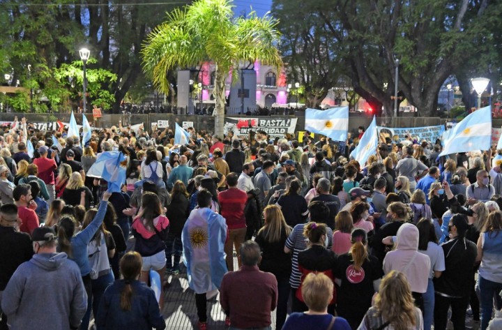 Ulises Lenz: &quot;Le tienen miedo al escrache público, la movilización se hizo sin ningún acto vandálico&quot;