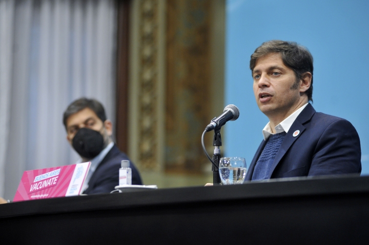 El cruce de Axel Kicillof con una periodista local durante un acto en Chivilcoy: “No me faltes el respeto”