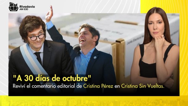 "A 30 días de octubre"